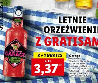 Lidl Piwo Garage Hard Lemonade oferta
