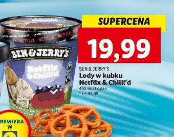 Lidl Lody netflix & chill Ben Jerry's oferta