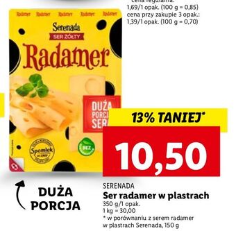 Lidl Ser radamer w plastrach Serenada oferta