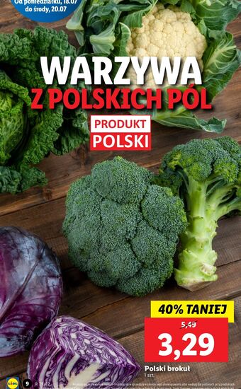 Lidl Brokuł oferta