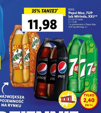 Lidl Napój Pepsi Max oferta