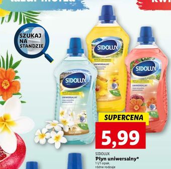 Lidl Płyn do mycia lazur morza Sidolux Uniwersalny oferta