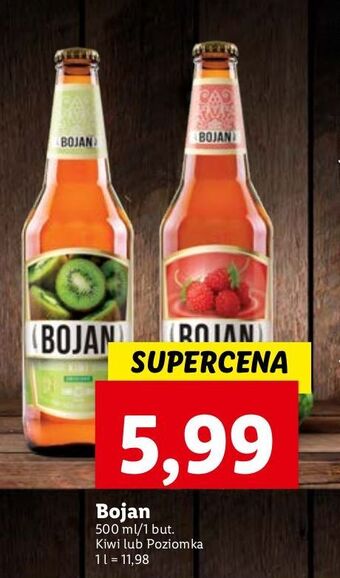 Lidl Piwo Bojan Kiwi oferta