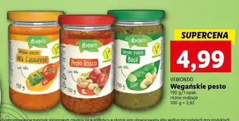 Lidl Pesto rosso Vemondo oferta