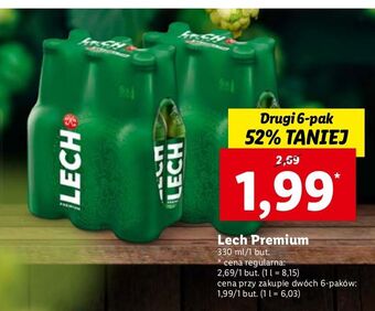 Lidl Piwo Lech Premium oferta