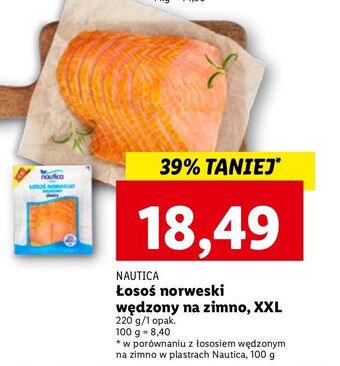 Lidl Łosoś atlantycki wędzony na zimno Nautica Schwartz oferta