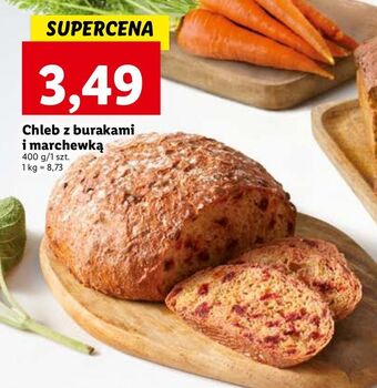 Lidl Chleb z burakami i marchewką oferta