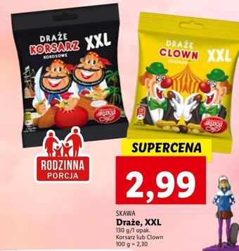 Lidl Draże korsarz xxl Skawa oferta