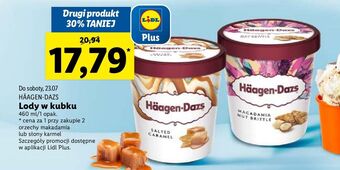 Lidl Lody macadamia nut brittle Haagen-Dazs oferta
