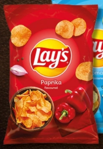 Topaz Lay's Chipsy ziemniaczane o smaku papryki 140 g oferta