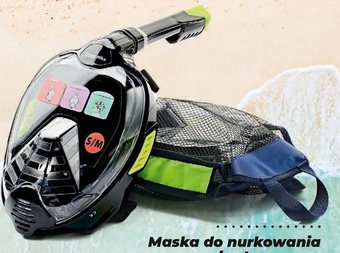 Polomarket Maska do snorkelingu Flying Mike oferta