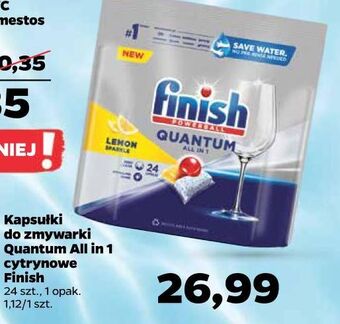Netto Tabletki do zmywarki lemon Finish Quantum oferta