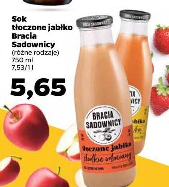 Netto Sok tłoczony jabłko i pigwa Bracia Sadownicy oferta
