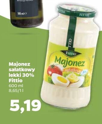 Netto Majonez sałatkowy 30 % Fittio oferta