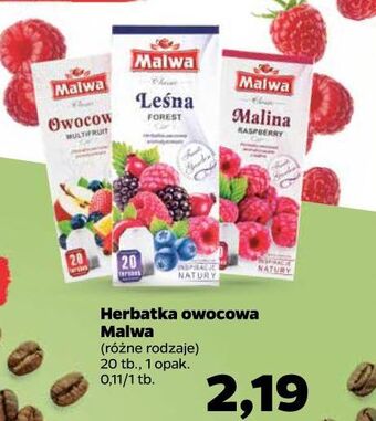 Netto Herbatka malina Malwa Tea oferta