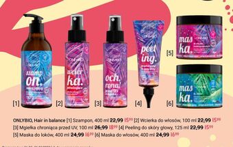 Rossmann Peeling do skóry głowy enzymatyczny Only Bio Hair Balance oferta