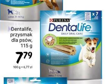 Rossmann Przysmak dla psa small Purina Dentalife oferta