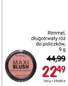 Róż do policzków Rimmel Maxi Blush