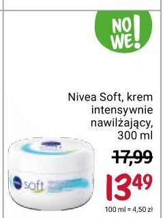 Rossmann Krem do twarzy i ciała intensywnie nawilżający Nivea Soft oferta