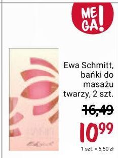 Rossmann Bańki do masażu twarzy Ewa Schmitt oferta