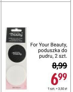 Rossmann Poduszka do pudru For Your Beauty oferta