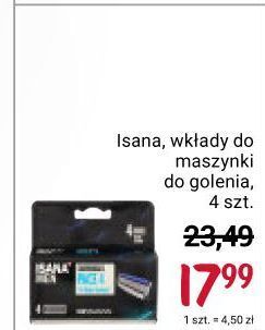 Rossmann Wkłady do maszynki Isana Men Pace 4 oferta