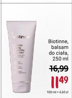 Rossmann Ujędrniająco-odżywczy balsam do ciała Biotinne oferta