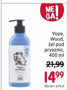 Rossmann Żel pod prysznic drzewo sandałowe Yope oferta