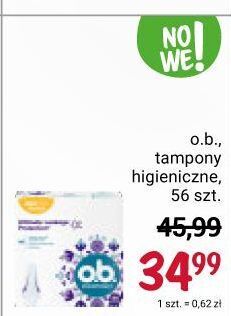 Rossmann Tampony normal O.b. Extra Protect oferta