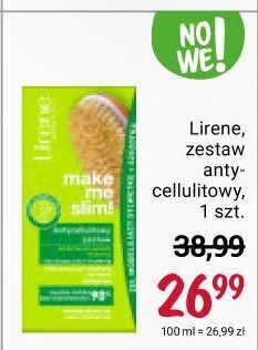 Rossmann Żel antycellulitowy do ciała + szczotka masażu Lirene Make Me Slim! oferta
