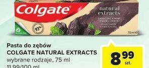 Carrefour Pasta do zębów charcoal & mint Colgate Natural Extracts oferta
