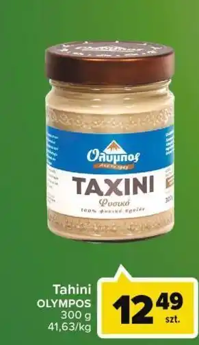 Carrefour Market Pasta sezamowa tahini Olympos oferta