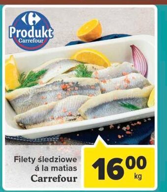Carrefour Filety śledziowe a'la matjas Carrefour oferta