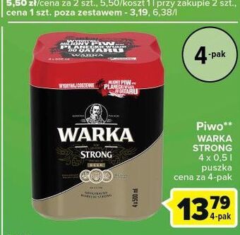Globi Piwo Warka Strong oferta