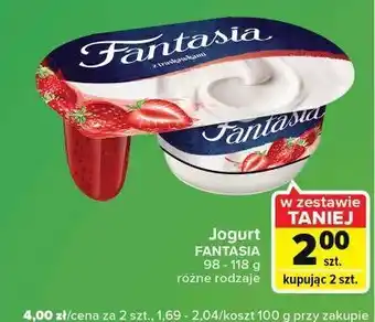 Globi Jogurt z truskawkami Danone Fantasia oferta