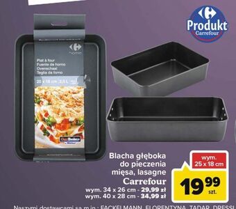 Carrefour Blacha do pieczenia 40 x 28 cm Carrefour Home oferta