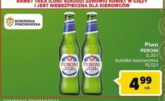Carrefour Piwo Peroni Nastro Azzurro oferta