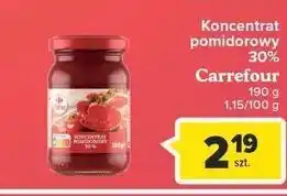 Carrefour Market Koncentrat pomidorowy Carrefour oferta