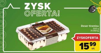 Carrefour Deser tiramisu Euroser oferta