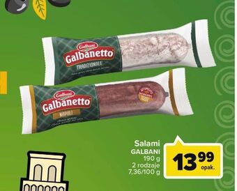 Carrefour Salami napoli Galbani Galbanetto oferta