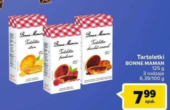 Carrefour Tartaletki z nadzieniem malinowym Bonne Maman oferta