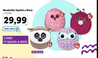 Lidl Maskotka squish a boos 20 cm oferta
