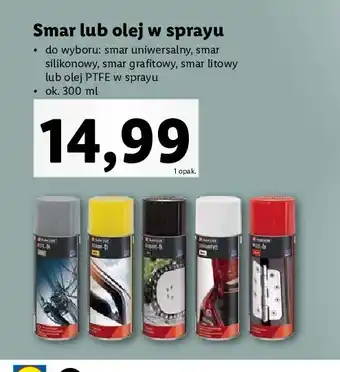 Lidl Smar silikonowy oferta