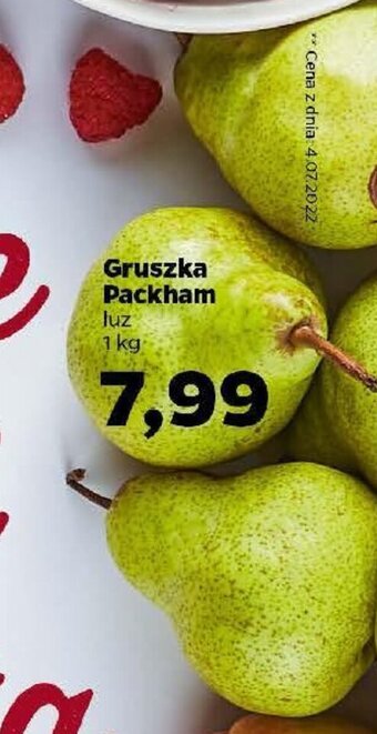 Netto Gruszka Packham 1 kg oferta