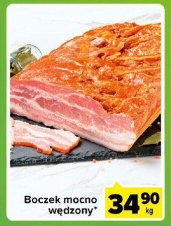 Boczek mocno wędzony 1 kg
