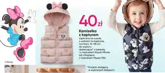 Pepco Kamizelka z kaputurem uszami chłopięca myszka miki 74-98 cm oferta