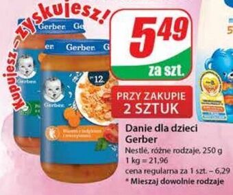 Dino Zupka pomidorowa z ryżem Gerber Junior oferta