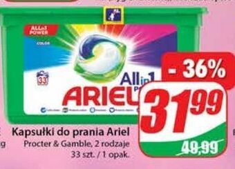 Dino Kapsułki do prania color Ariel All In 1 oferta