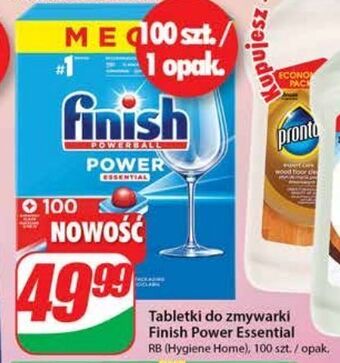 Dino Tabletki do zmywarki Finish Power Essential oferta