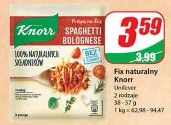 Dino Spaghetti bolognese Knorr Przepis Na Dziś oferta